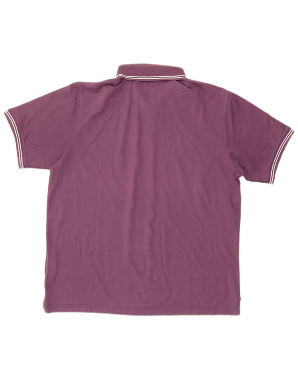Polo Champion da uomo Easy Fit XL in cotone viola