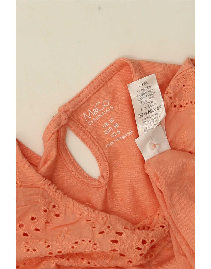 Canotta da donna M&Co UK 10 piccola in cotone rosa