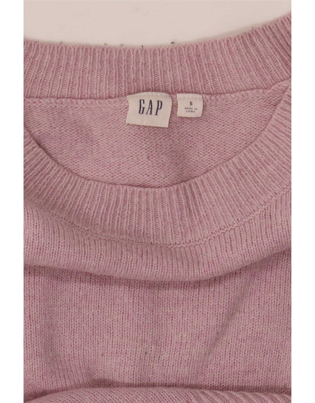 Maglione maglione girocollo oversize da donna Gap UK 10 piccolo rosa