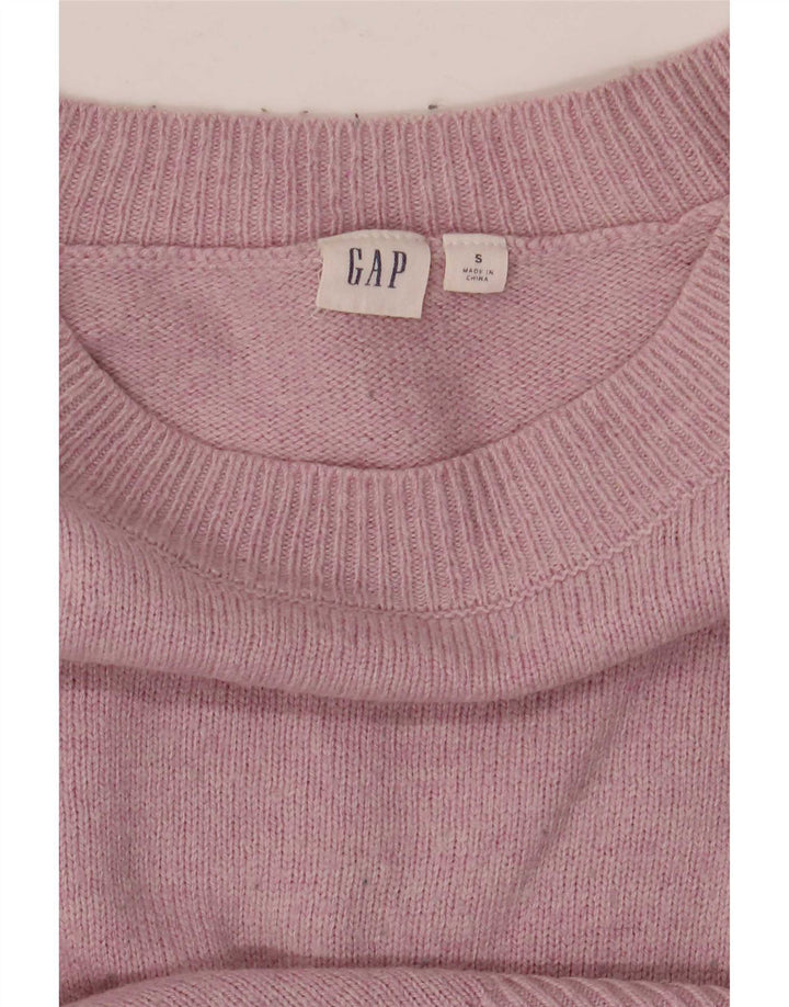 Maglione maglione girocollo oversize da donna Gap UK 10 piccolo rosa