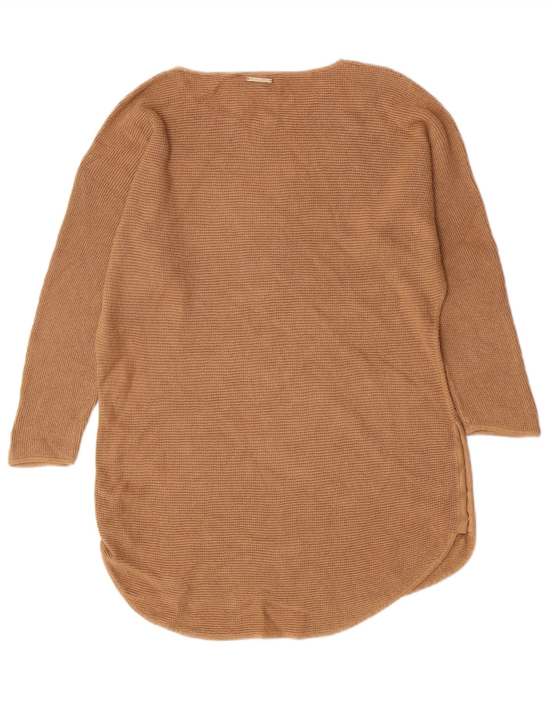 Maglione maglione con scollo a barca da donna Michael Kors UK 14 Beige medio