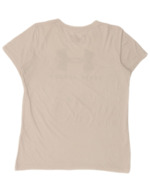 Maglietta grafica da uomo Under Armour Top bianco medio