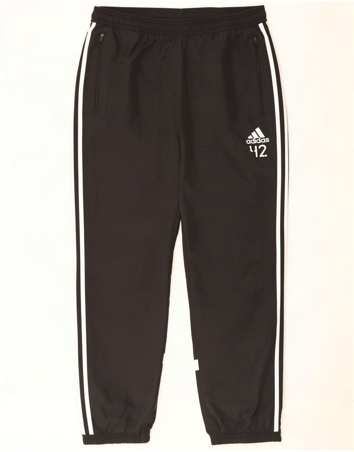 Pantaloni da tuta da uomo Adidas Joggers grandi neri in poliestere
