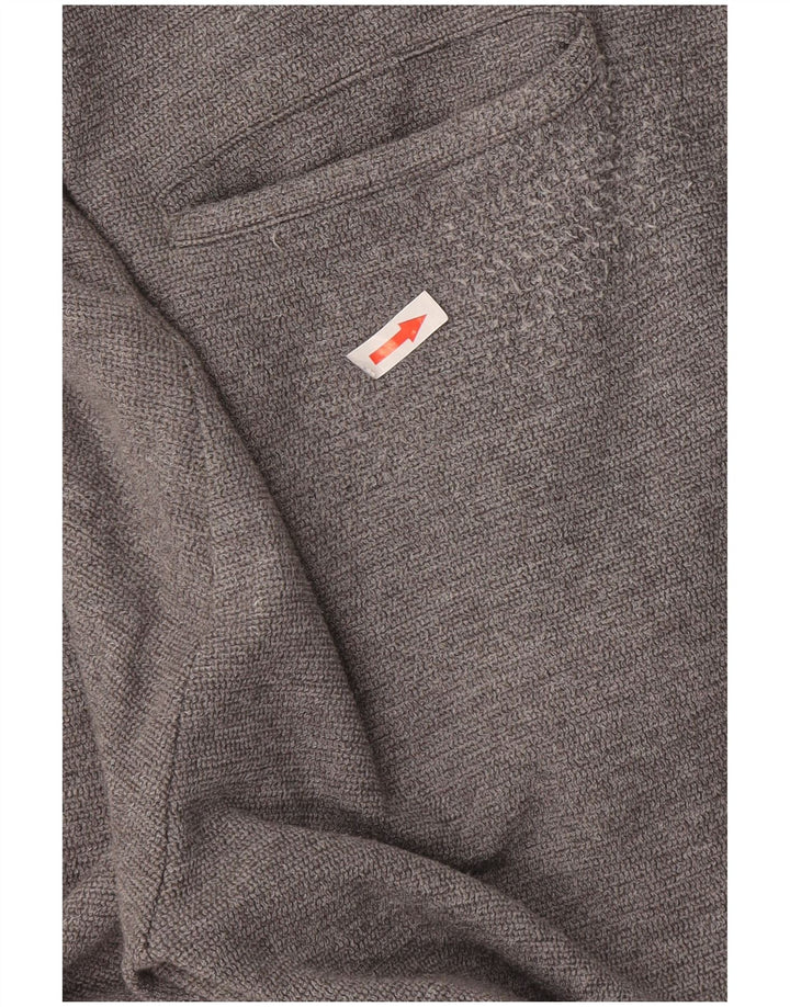 Pantaloni da tuta da uomo Zara Joggers piccoli in cotone chiazzato grigio
