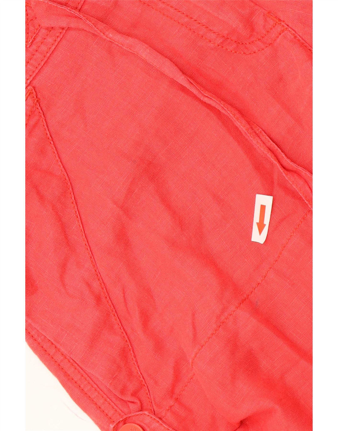 Pantaloncini cargo da donna Armani W26 piccoli rossi