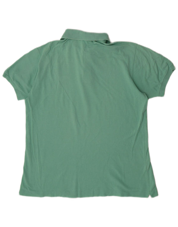 Polo da uomo Lacoste taglia 6 XL in cotone verde