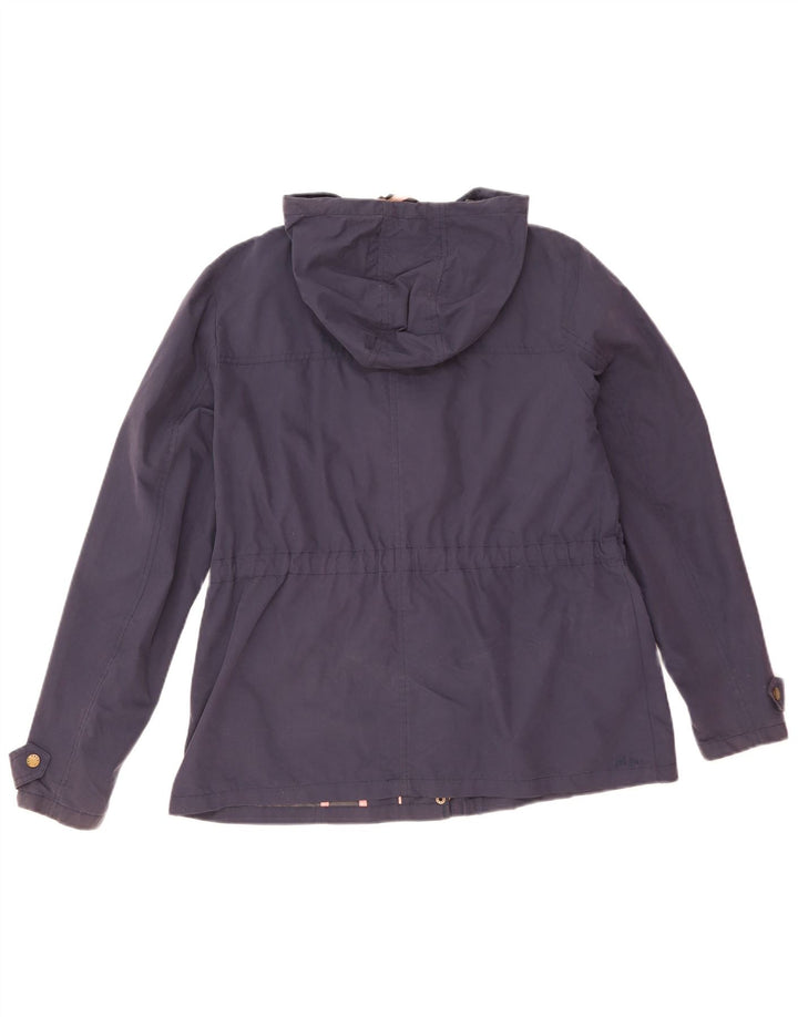 Montgomery con cappuccio da donna Fat Face UK 16 grande cotone blu navy