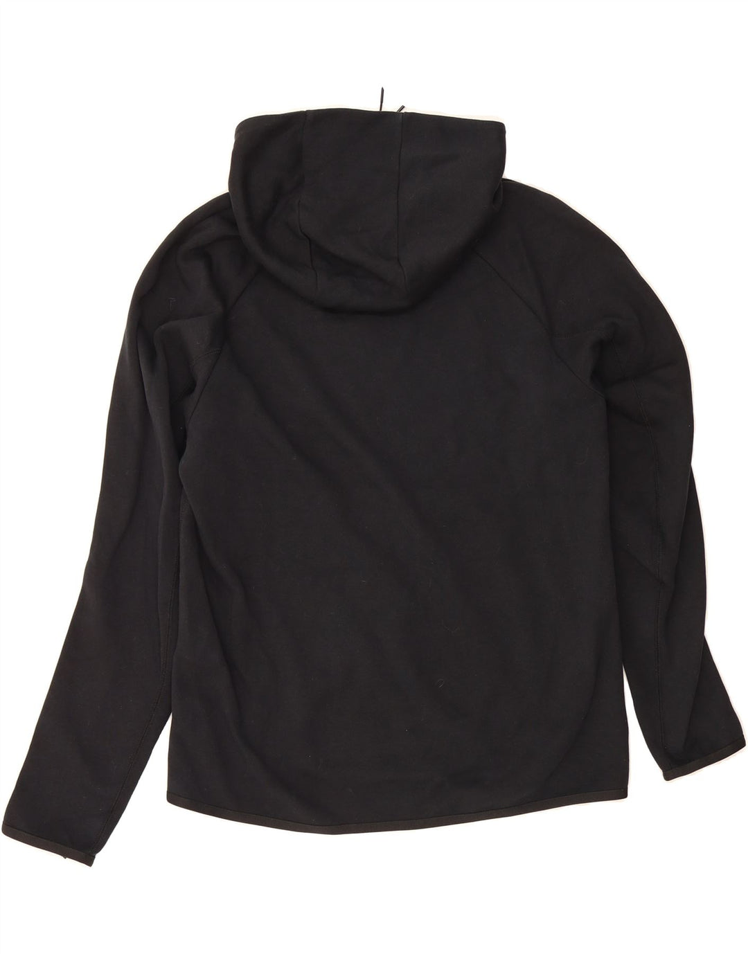 NIKE Womens Zip Hoodie Sweater UK 14 Medium Black Cotton Vintage Nike and Second-Hand Nike from Messina Hembry 