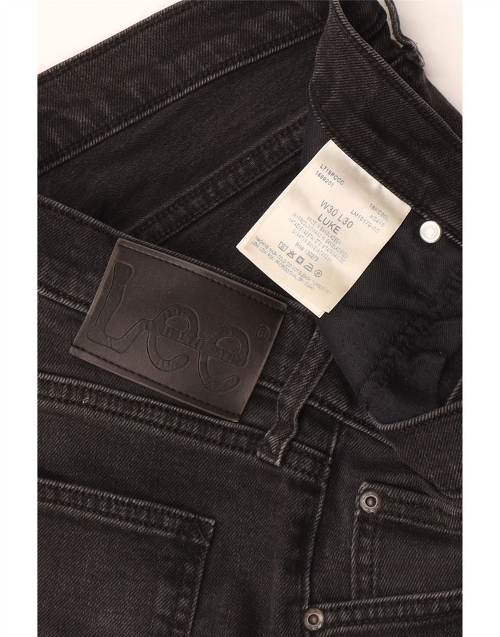 Jeans Lee da donna Luke slim affusolati W30 L30 cotone grigio