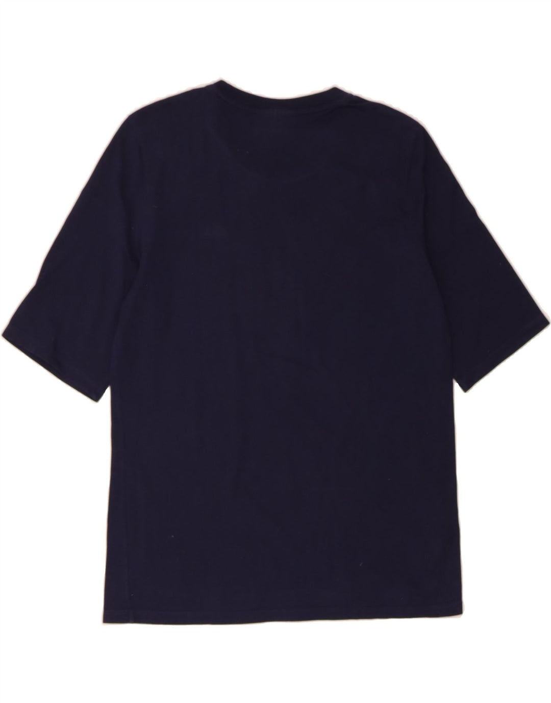 LACOSTE Womens T-Shirt Top Size 38 Medium Navy Blue Cotton Vintage Lacoste and Second-Hand Lacoste from Messina Hembry 