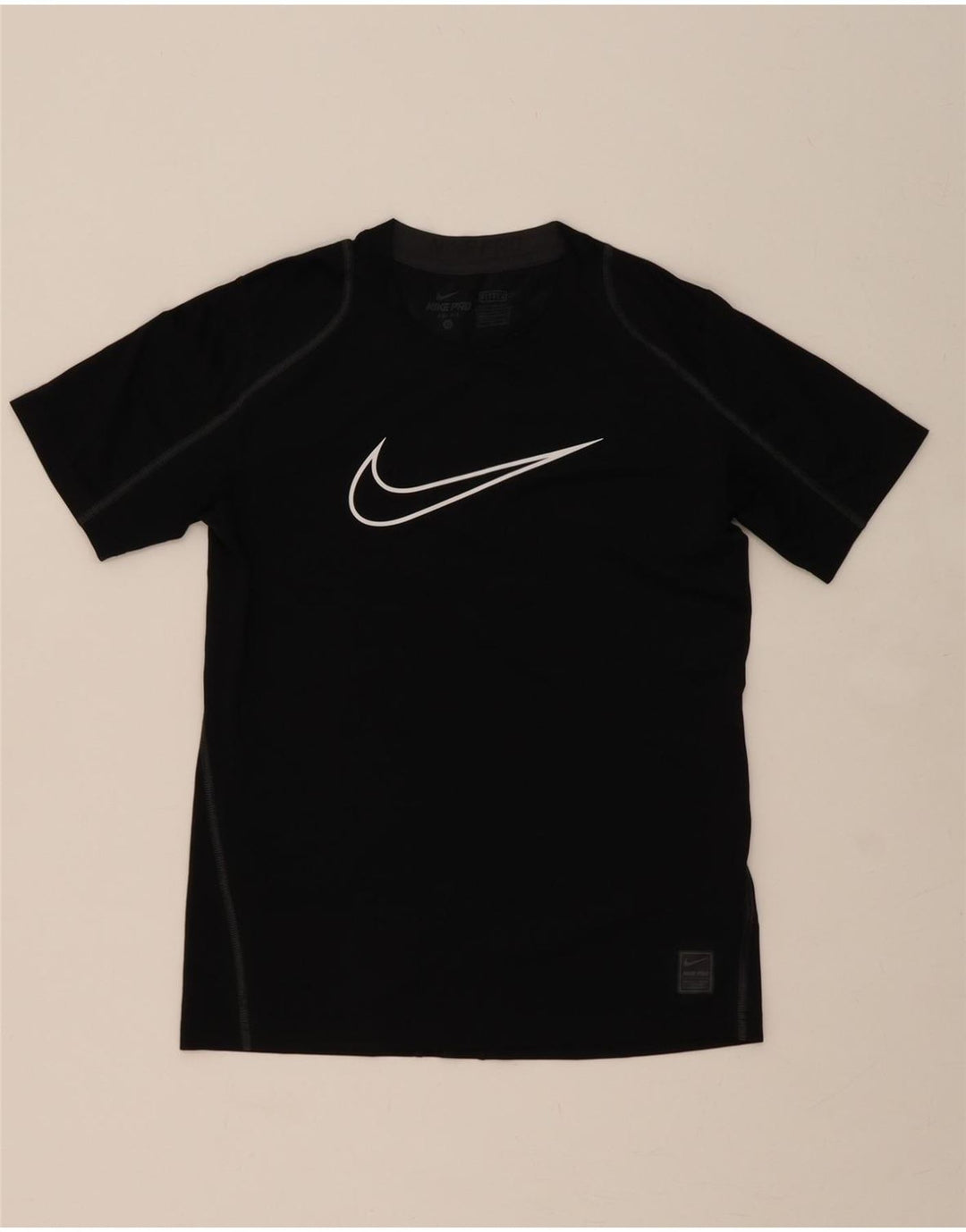 NIKE Womens Graphic T-Shirt Top UK 18 XL Black Polyester Vintage Nike and Second-Hand Nike from Messina Hembry 