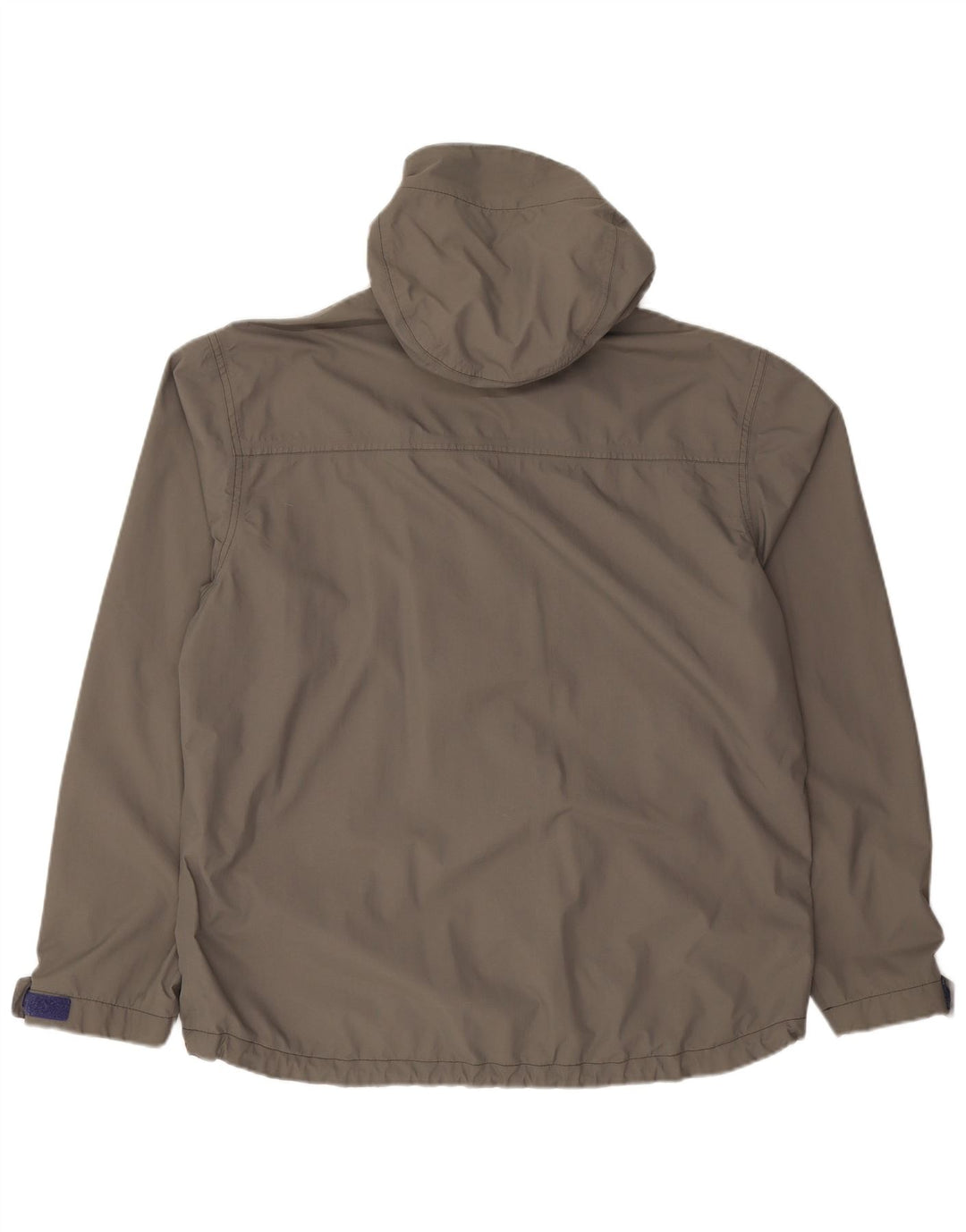 Giacca antipioggia con cappuccio da uomo Fat Face UK 40 grande nylon grigio