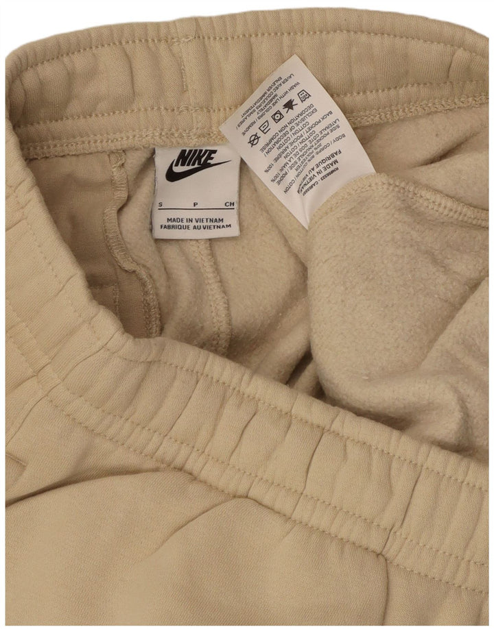 NIKE Pantaloni da tuta da uomo Joggers piccoli in cotone beige
