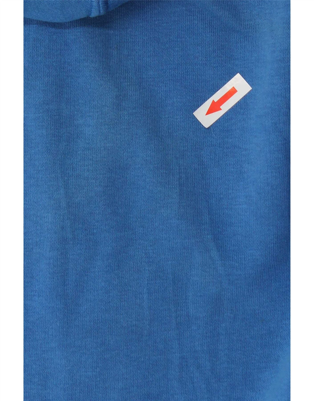 Felpa con cappuccio e zip grafica Puma da uomo in cotone blu medio