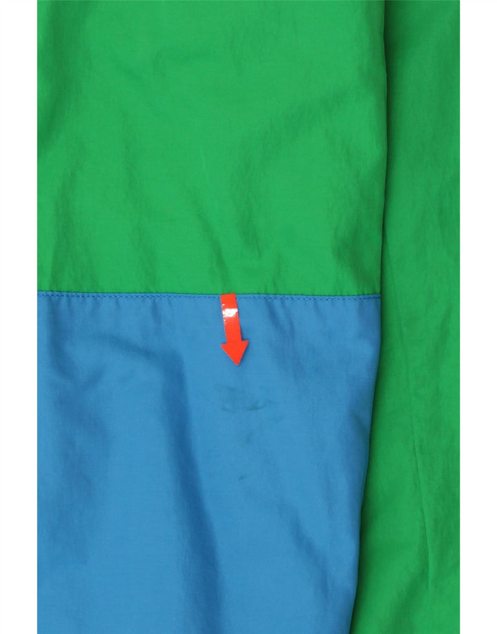 JACK WILLS Mens Rain Jacket UK 40 Large Multicoloured Colourblock Vintage Jack Wills and Second-Hand Jack Wills from Messina Hembry 