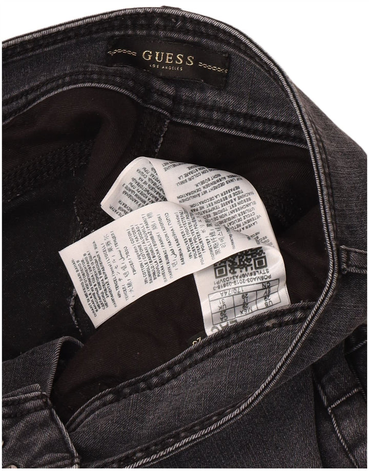 Jeans skinny da donna Guess W31 L30 Tencel grigio