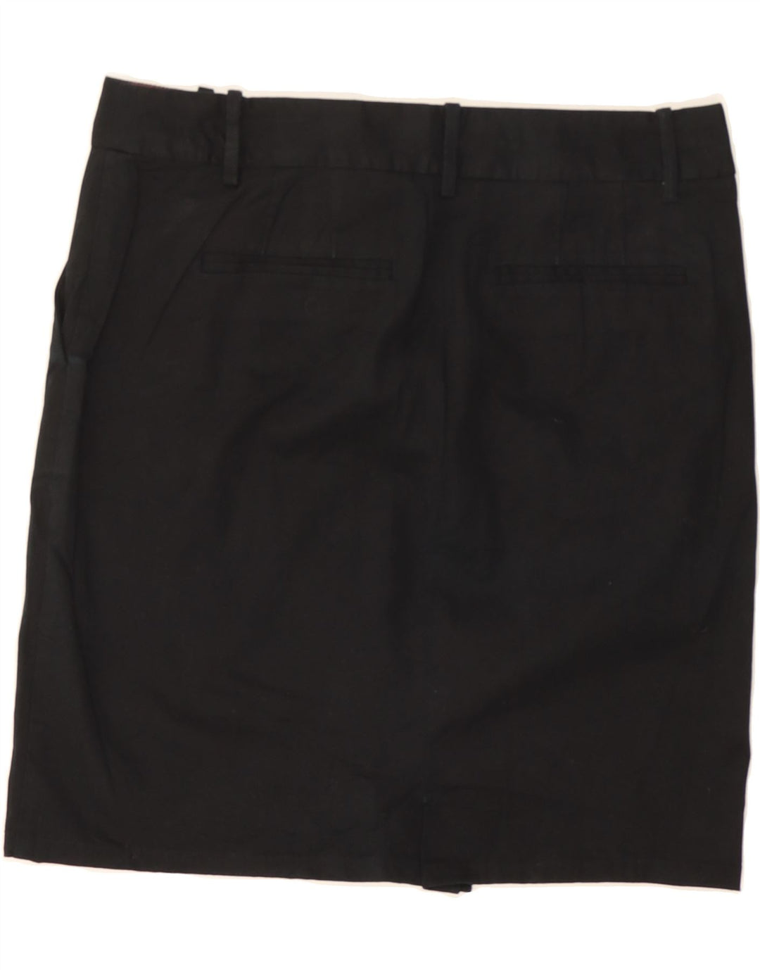 EDDIE BAUER Womens Straight Skirt US 6 Medium W30 Black Cotton Vintage Eddie Bauer and Second-Hand Eddie Bauer from Messina Hembry 