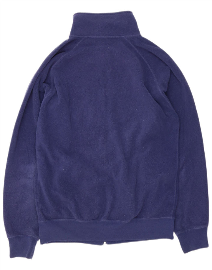 FILA Mens Fleece Jacket UK 36 Small Navy Blue Polyester