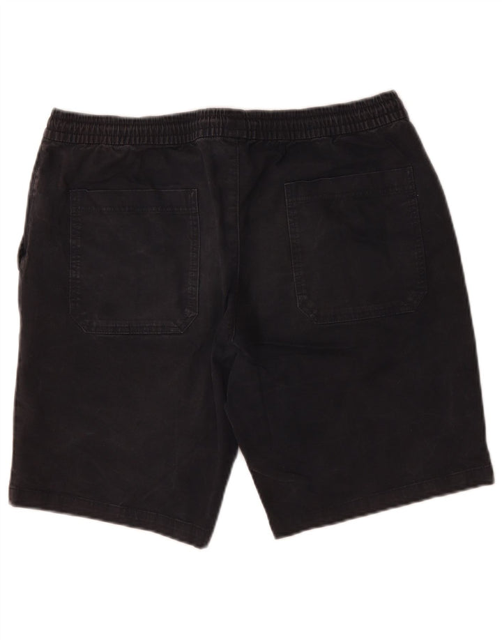 Pantaloncini chino da uomo Marks & Spencer W36 grandi in cotone nero