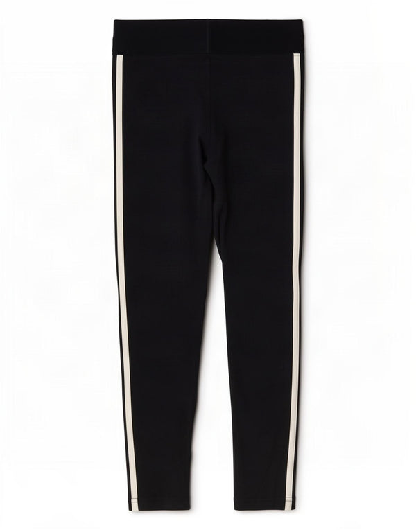 Leggings Adidas Donna UK 4/6 XS Blu Navy Cotone