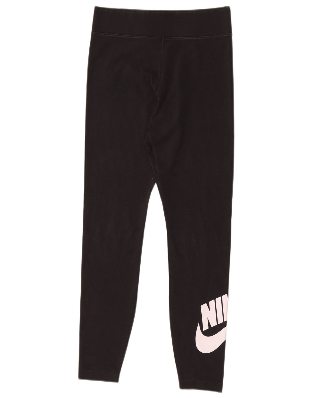 Leggings grafici da donna Nike UK 12 cotone medio nero