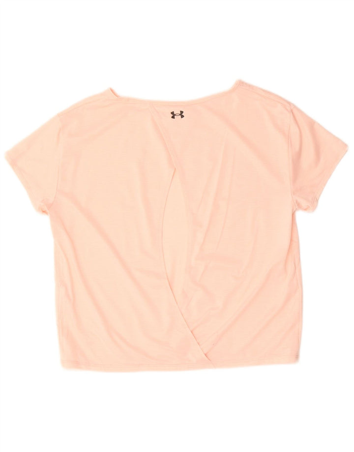 Camicetta ampia da donna Under Armour, taglia UK 10, piccola, rosa, in poliestere