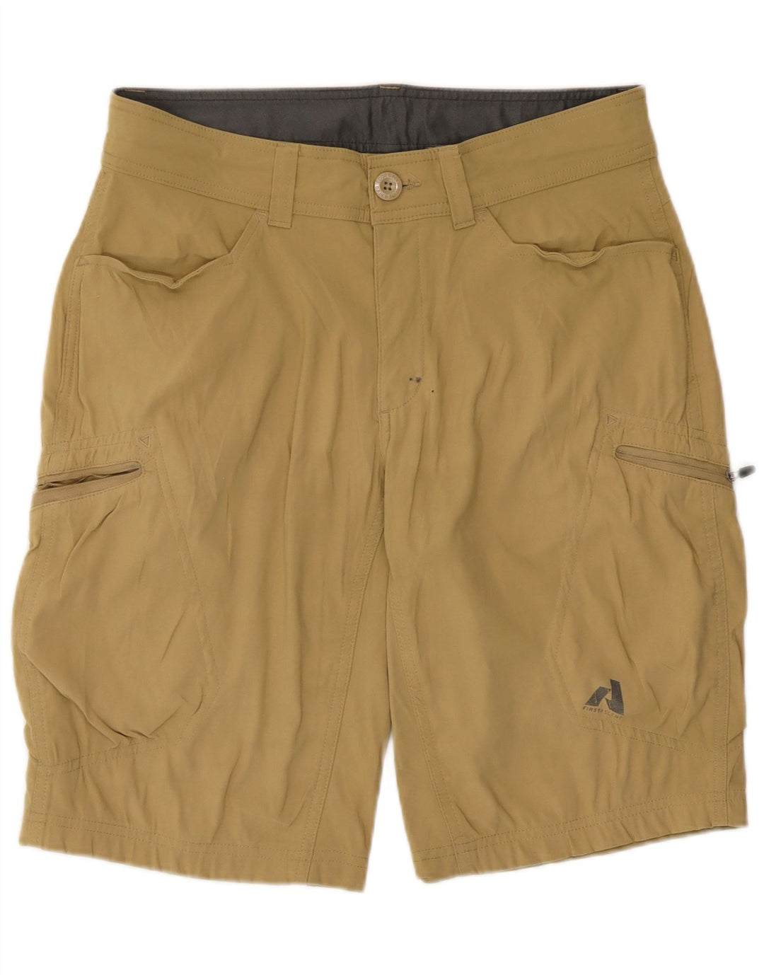 Pantaloncini cargo da uomo Eddie Bauer W32 grandi nylon kaki