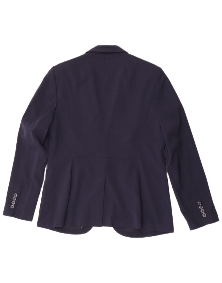 Giacca blazer a 1 bottone Marks & Spencer da donna UK 14 grande blu navy