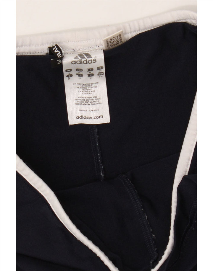 Adidas Donna Climalite Skort UK 10 Piccolo W28 Blu Navy Nylon