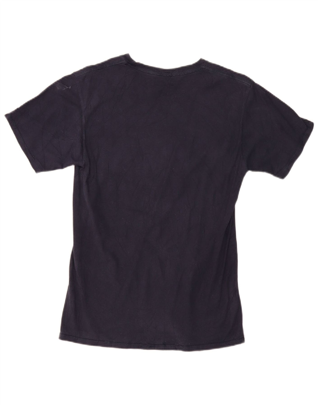 T-shirt grafica da uomo Champion Top piccola in cotone nero