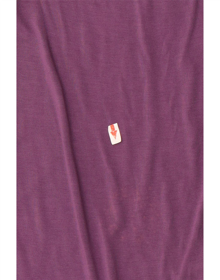 Max & Co. Abito da donna senza maniche a trapezio UK 14 Viscosa viola medio
