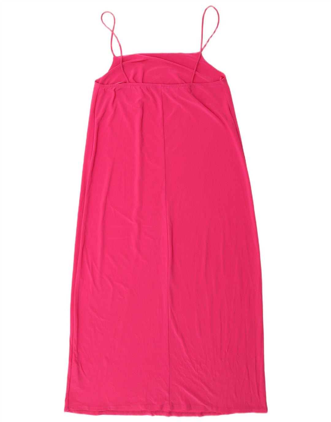 Abito sottoveste da donna Zara UK 14 Poliestere rosa medio