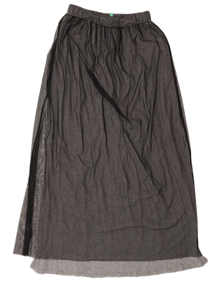 Gonna lunga da donna Benetton XS W25 Poliammide grigia
