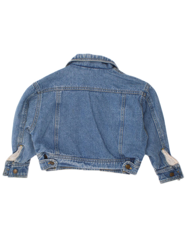 Giacca di jeans per ragazze London Fog 2-3 anni piccola in cotone blu