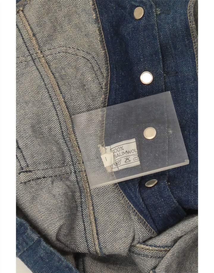 Gilet in denim da donna Marshal UK 14 cotone blu medio