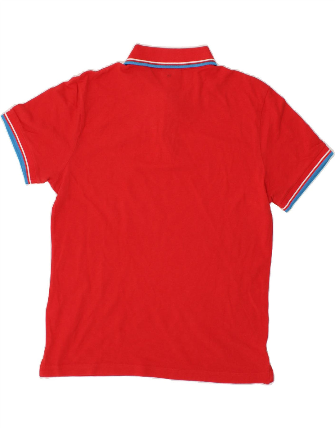 DIADORA Mens Polo Shirt Medium Red Cotton Vintage Diadora and Second-Hand Diadora from Messina Hembry 