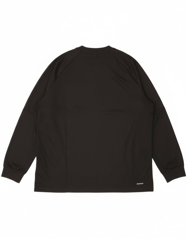 Giacca superiore della tuta da uomo Adidas Aeroready 2XL poliestere nero