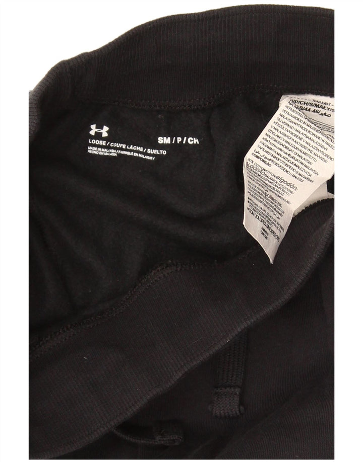 Pantaloncini sportivi da uomo Under Armour piccoli in cotone nero