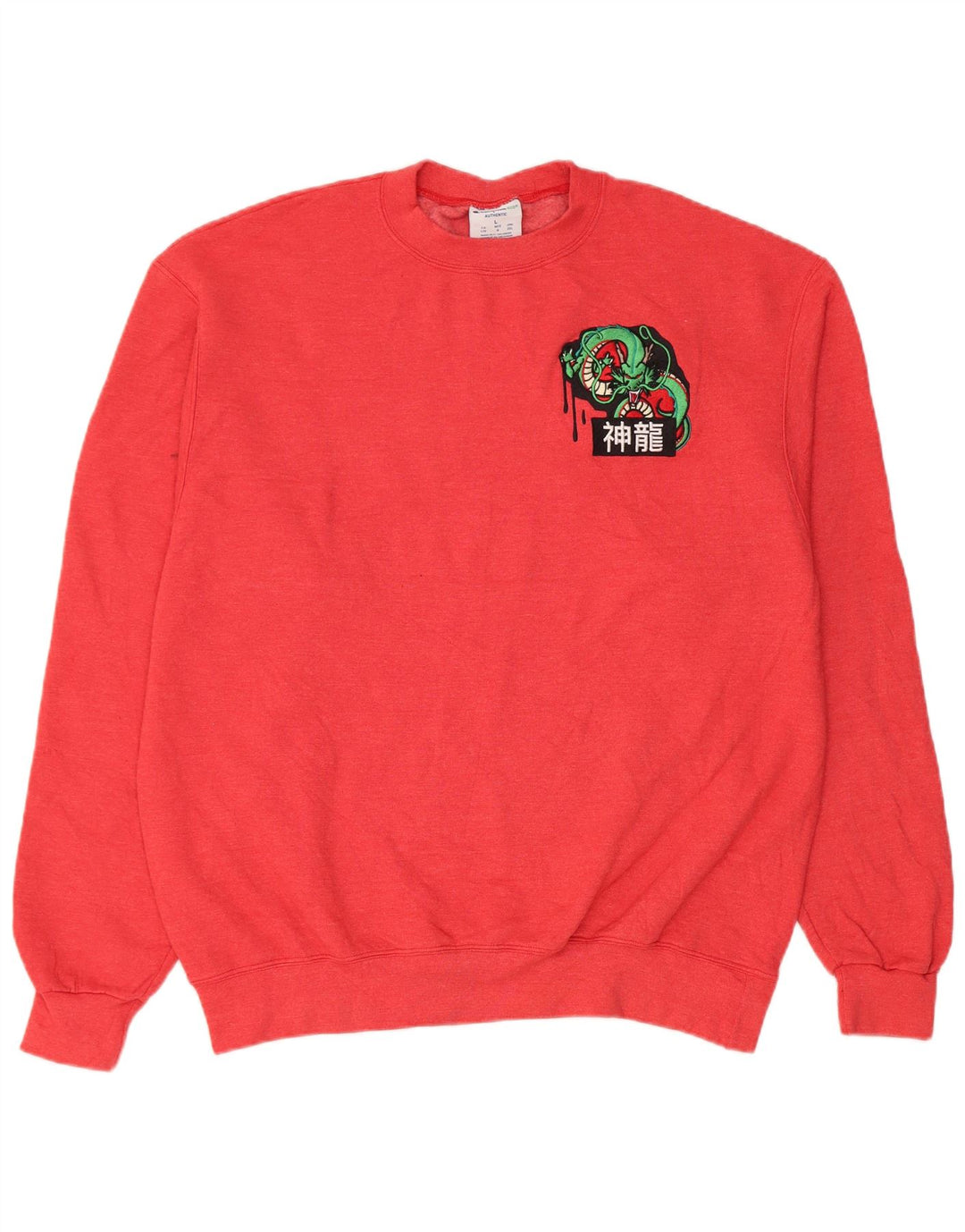 Felpa grafica da uomo Champion Felpa grande in cotone rosso