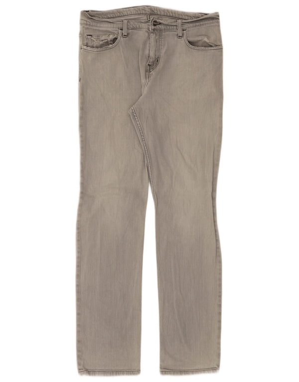 Jeans dritti da uomo Carhartt W34 L34 cotone grigio