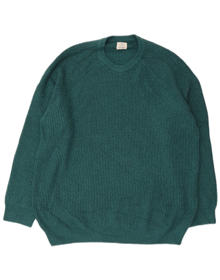Maglione maglione girocollo da uomo Marks & Spencer 2XL verde poliammide