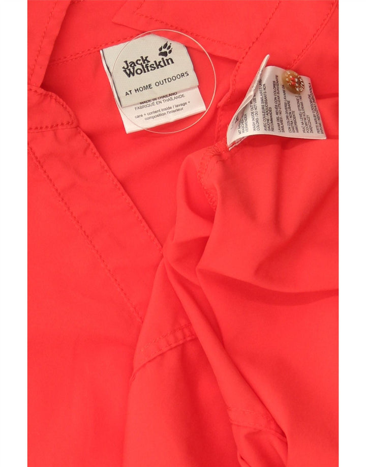 Vestito senza maniche a tubo da donna Jack Wolfskin UK 16 Large Rosso Poliestere