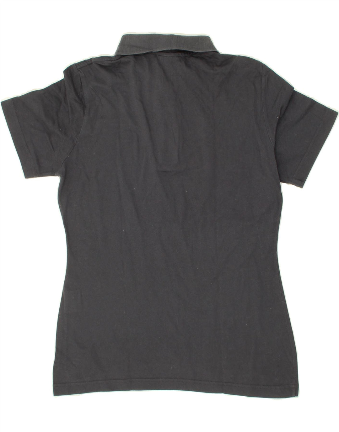 DIADORA Womens Polo Shirt IT 46 Large Black Cotton Vintage Diadora and Second-Hand Diadora from Messina Hembry 