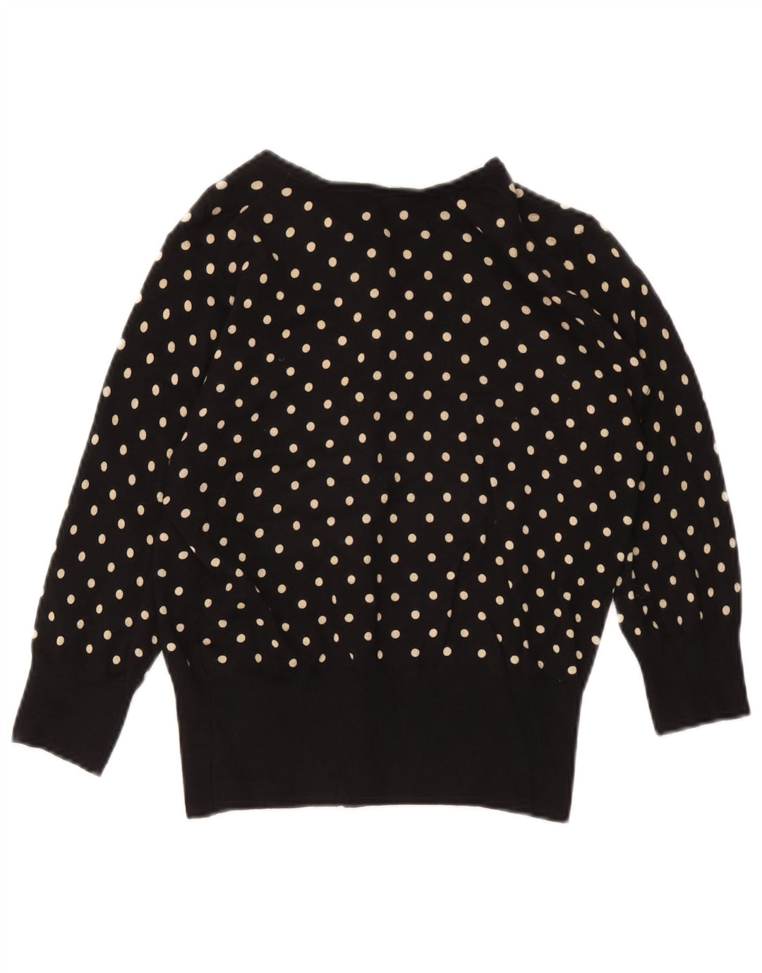 Maglione cardigan autografo da donna Marks & Spencer UK 14 medio nero