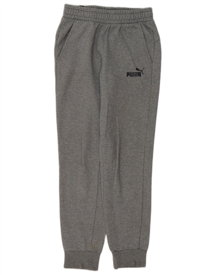 PUMA Mens Tracksuit Trousers Joggers Small  Grey