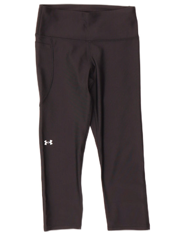 Leggings Under Armour da donna Heat Gear Capri UK 8 piccolo nero
