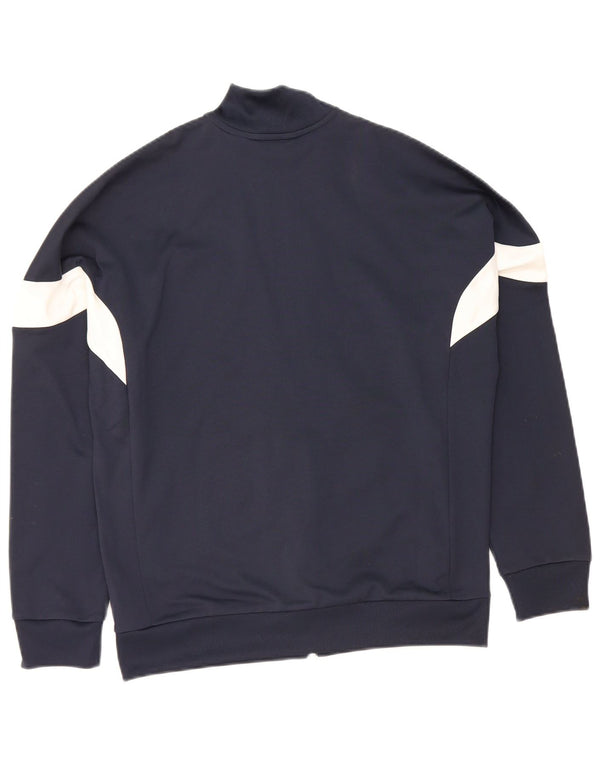 Giacca superiore della tuta da ragazzo ADIDAS 13-14 anni Blu navy Colourblock