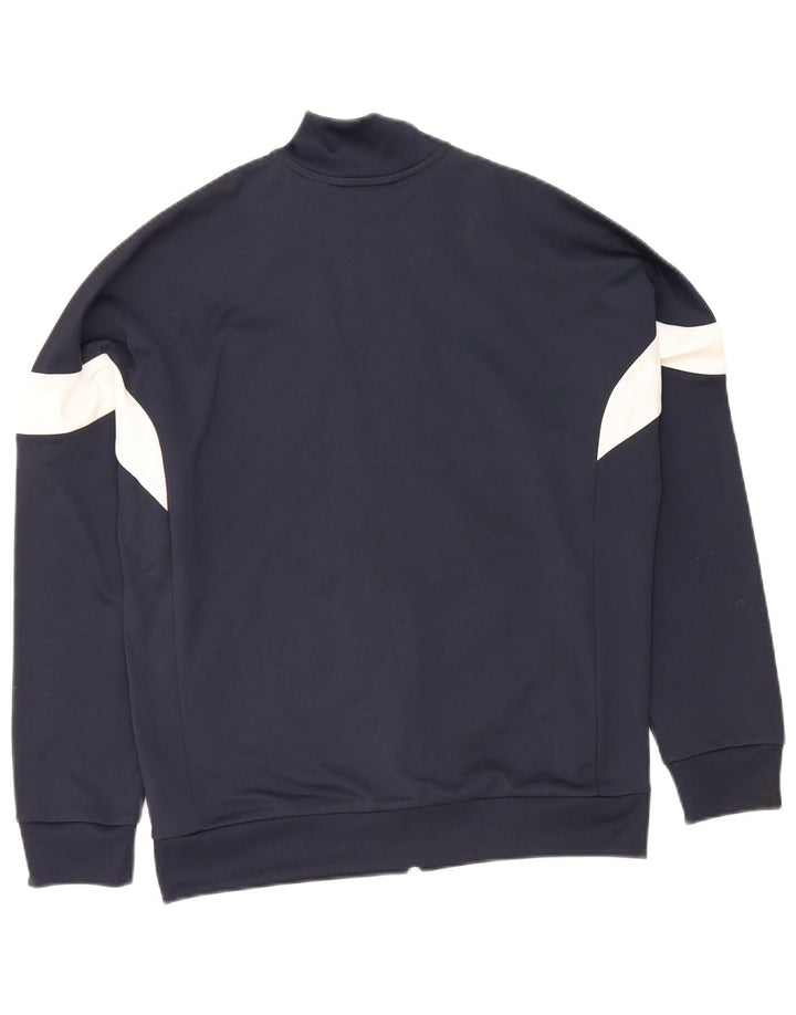 Giacca superiore della tuta da ragazzo ADIDAS 13-14 anni Blu navy Colourblock