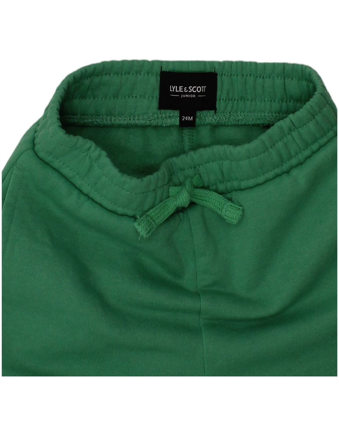 Pantaloni della tuta da bambina Lyle & Scott 18-24 mesi in cotone verde