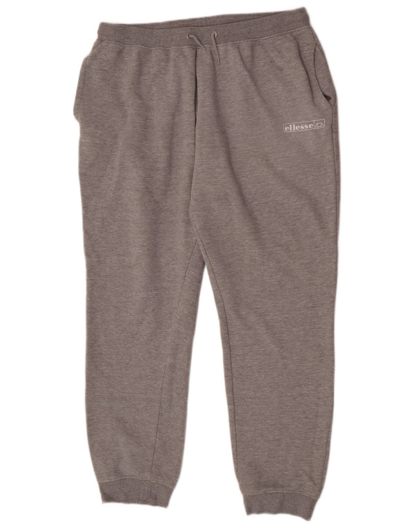 Pantaloni da tuta da donna Ellesse Joggers UK 22 3XL Cotone grigio